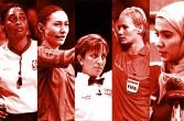 Five trailblazing women who officiate in men's sport 