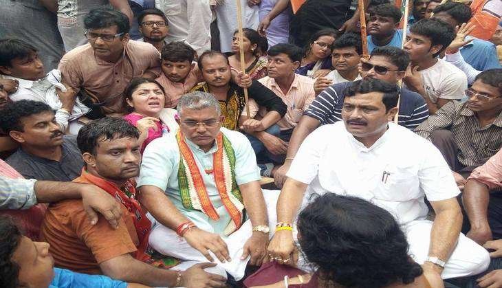 Dilip Ghosh_kalighat_political violence_facebook