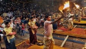 UP: Evening Ganga aarti advanced due to lunar eclipse in Varanasi