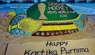 Sudarsan Pattnaik creates special sand art welcoming Hockey World Cup