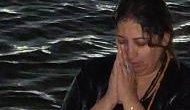Kumbh 2019: Minister Smriti Irani takes holy dip in Ganga, shares pic on Twitter as Kumbh Mela begins in Prayagraj