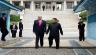 Donald Trump says many Koreans were in tears as he stepped into North Korea
