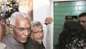 Sitaram Yechury, D Raja detained at Srinagar airport, CPI-M condemns action