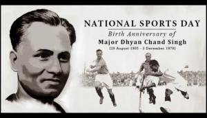 Kiren Rijiju pays tribute to Major Dhyan Chand on his birth anniversary