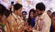 HD Kumaraswamy's son Nikhil gets engaged to Congress leader's grand niece Revathi [Pics]