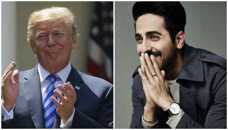 Ayushmann Khurrana reacts to Donald Trump’s tweet