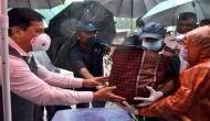 Assam Floods: CM Sarbananda Sonowal visits flood and erosion-hit areas; distributes relief material 