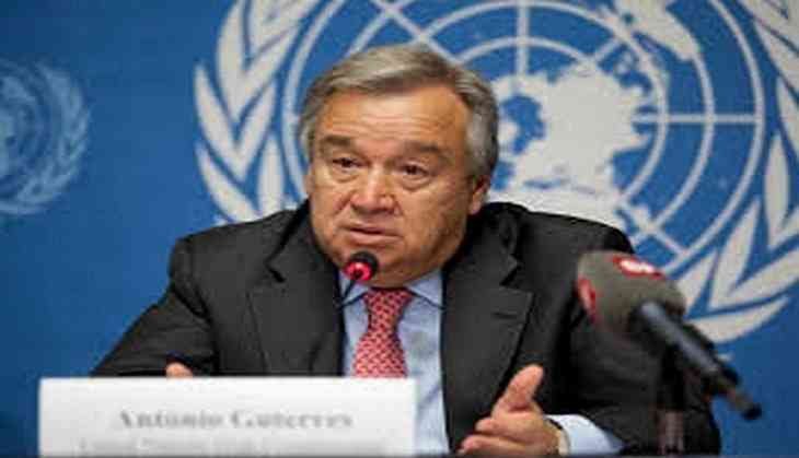 UN Secretary General Antonio Guterres