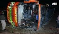 Karnataka: 2 dead, 20 injured after bus turns turtle 