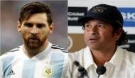 Sachin Tendulkar congratulates Lionel Messi for winning Copa America title 
