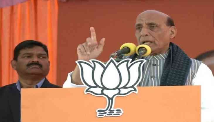 Defence Minister Rajnath Singh at Lucknow