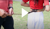 What! Teenager has 70 cm long hairy tail; priest calls him 'reincarnation Of God'