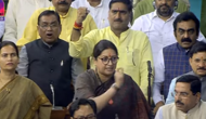 Smriti Irani accuses Sonia Gandhi of sanctioning humiliation of President Droupadi Murmu