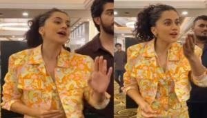 Taapsee Pannu gets into heated argument with paparazzi [Watch]