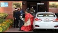 Nirmala Sitharaman arrives at North Block ahead of Union Budget 2023 presenting today
