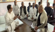Amit Shah visits Thakur Anukul Chandra Ashram in Jharkhand's Deoghar