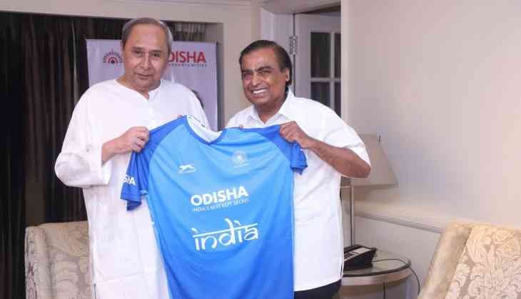 naveen patnaik meets mukesh ambani