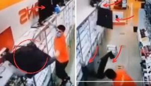Domino Effect Video: Employee attempts to align TV sets, ends up causing disaster