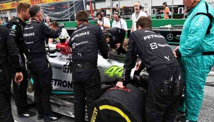 Mercedes F1 team