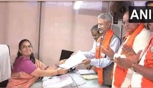 Jaishankar files nomination papers for upcoming Rajya Sabha polls