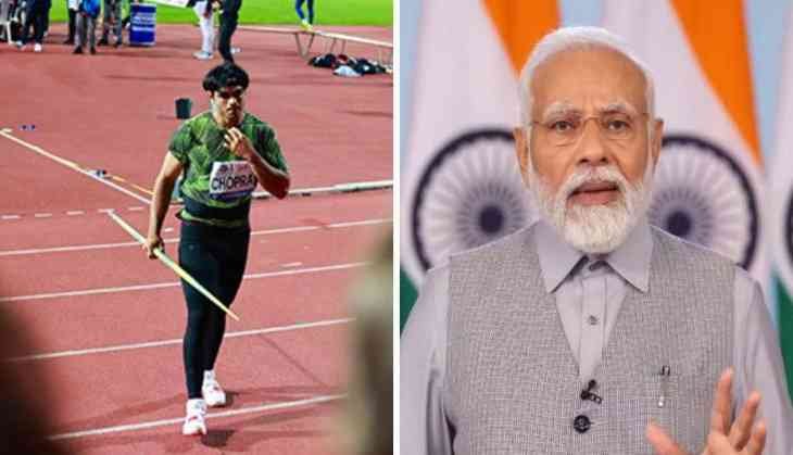PM Modi congratulates Neeraj Chopra