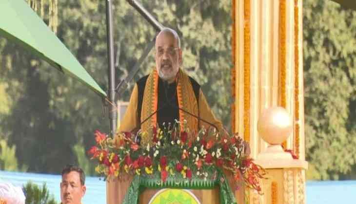 Union Home Minister Amit Shah in Tezpur