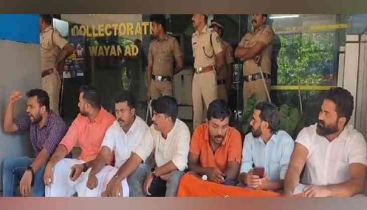 Political parties protest in Wayanad as wild elephant claims another life