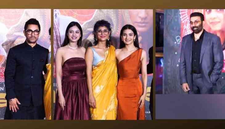Sunny Deol attends Aamir Khan, Kiran Rao's 'Laapataa Ladies' screening