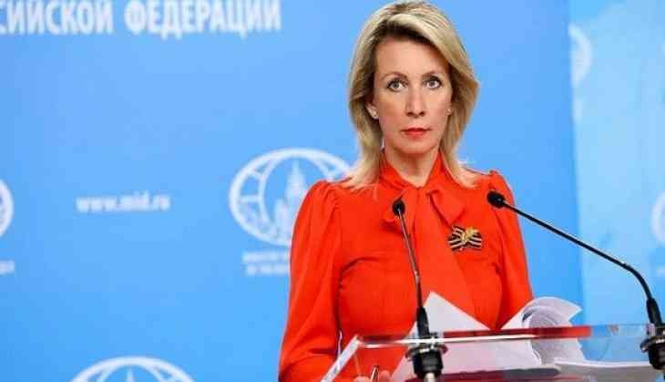 Russian Foreign Ministry spokesperson Maria Zakharova