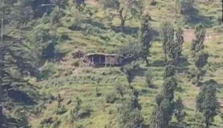 Visuals of encounter at Gandoh area of Doda, Jammu and Kashmir