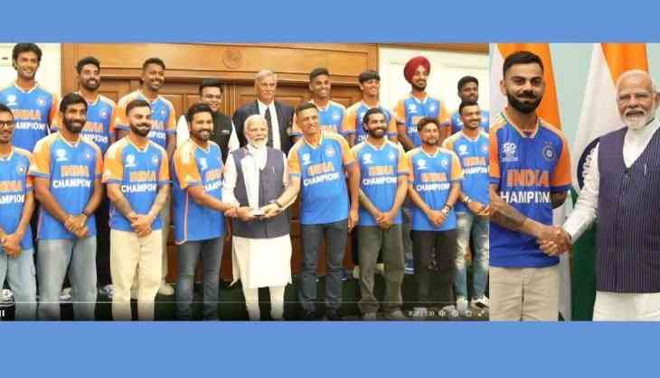 PM Modi meets victorious ICC T20 World Cup team