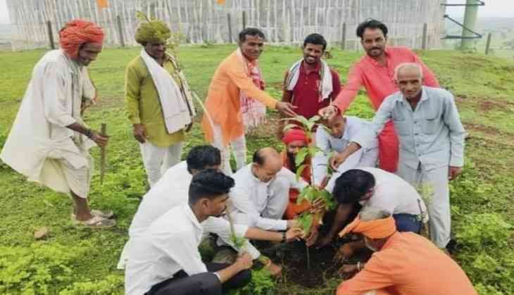 Tree plantation on Guru Purnima