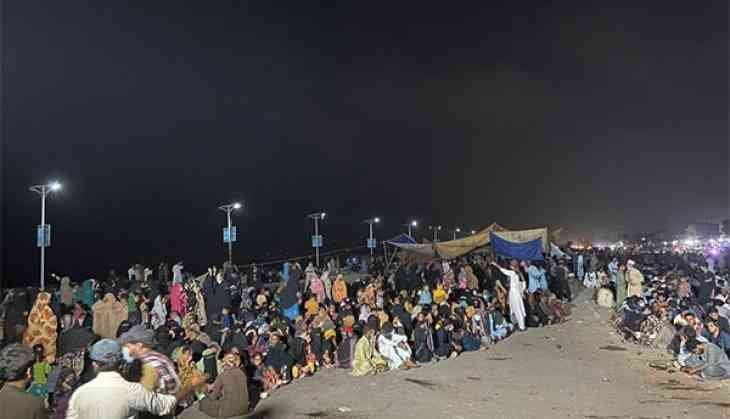 Baloch protesters continue sit-in
