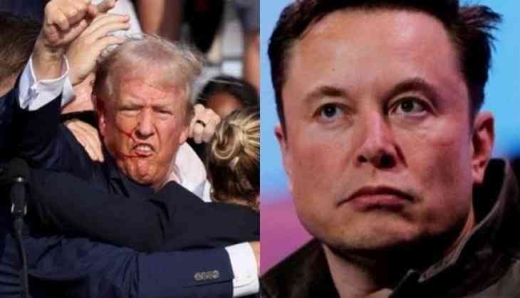 Republican presidential candidate Donald Trump and Tesla CEO Elon Musk