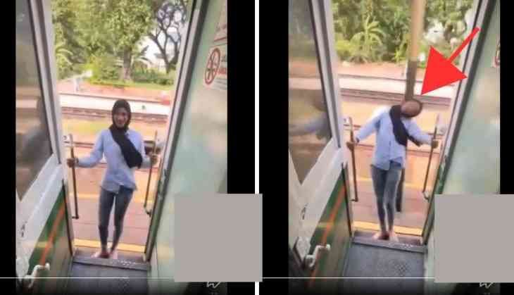 Reckless Act Caught on Camera
