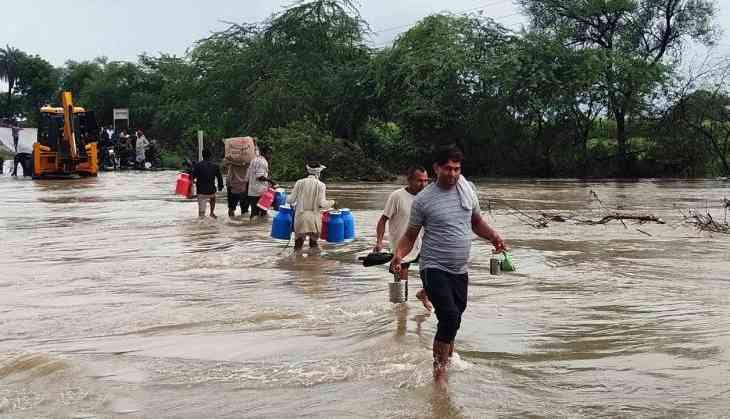 Tonk witnesses heavy rainfall
