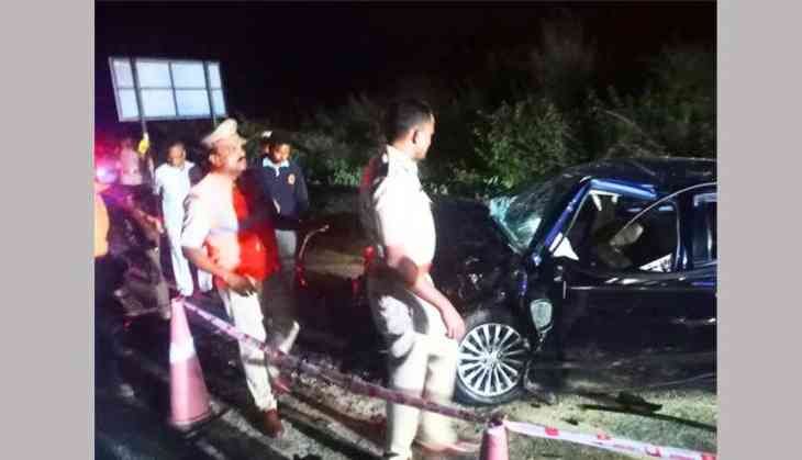 Visuals from crash site