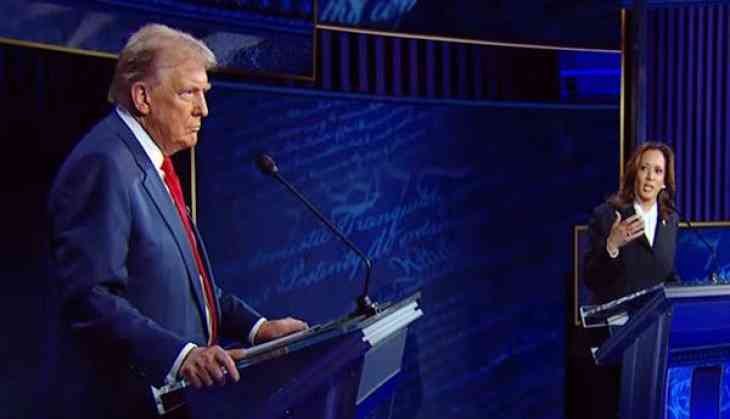 Vice President Kamala Harris and former US President Donald Trump