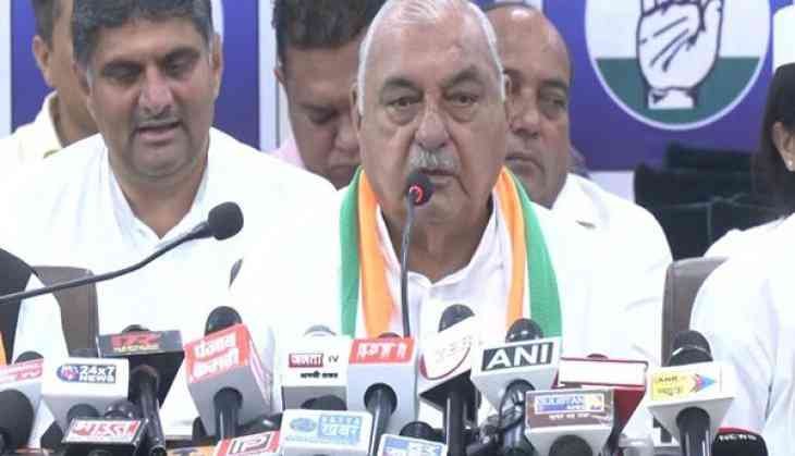 Congress leader Bhupinder Singh Hooda