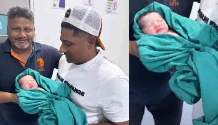 Sarfaraz Khan blessed with a baby boy