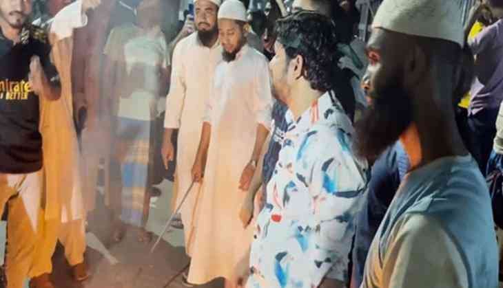 Protests outside Jaitya Party office Dhaka